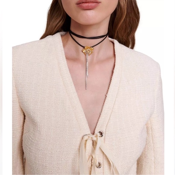 Maje Rilena Tweed Dress size 38 - Picture 3 of 9